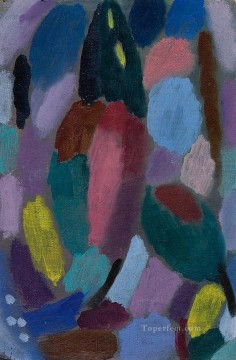 Expressionism Painting - variation field of tulips 1916 Alexej von Jawlensky Expressionism